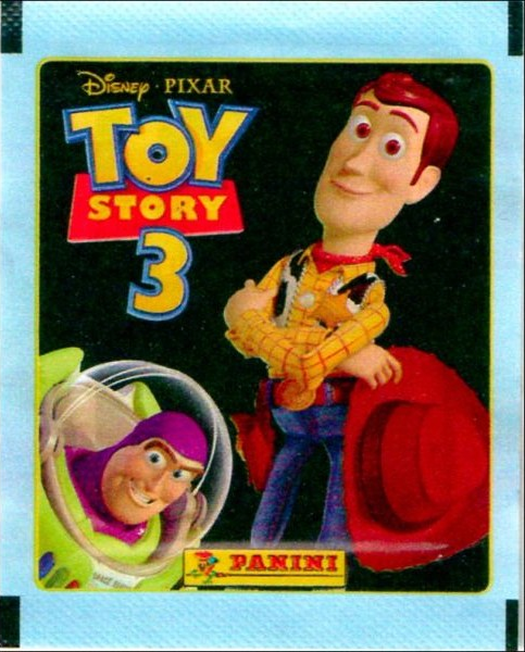 1x 2010 Panini Disney Toy Story 3 - Sticker Pack (SEALED)