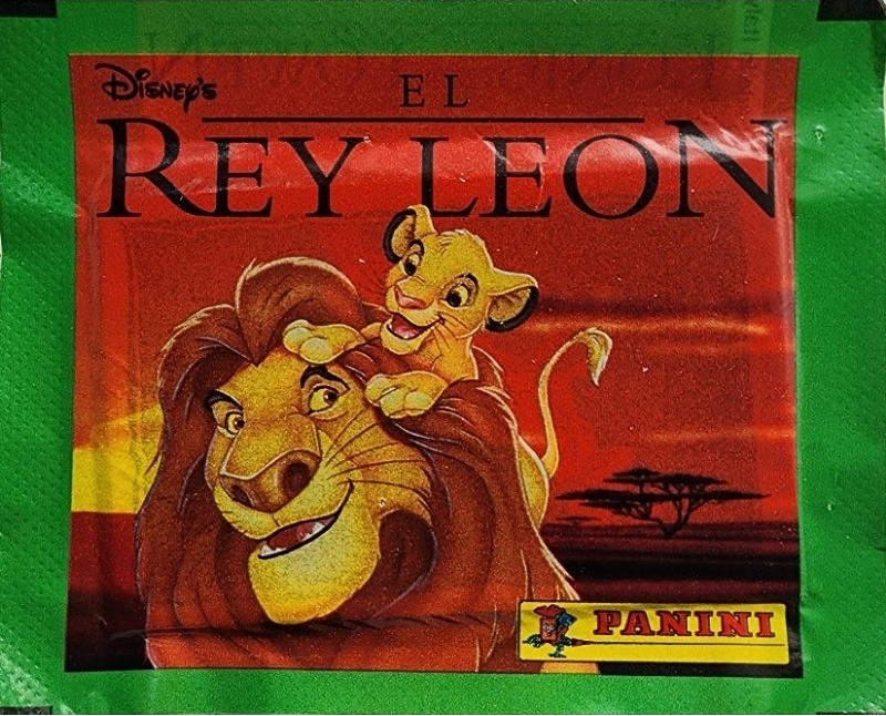 1x 1994 Panini Disney The Lion King - Sticker Pack (SEALED)