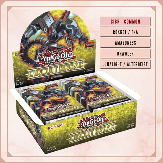 Yugioh! Circuit Break Singles (CIBR - Common) 1st/Unli Edition