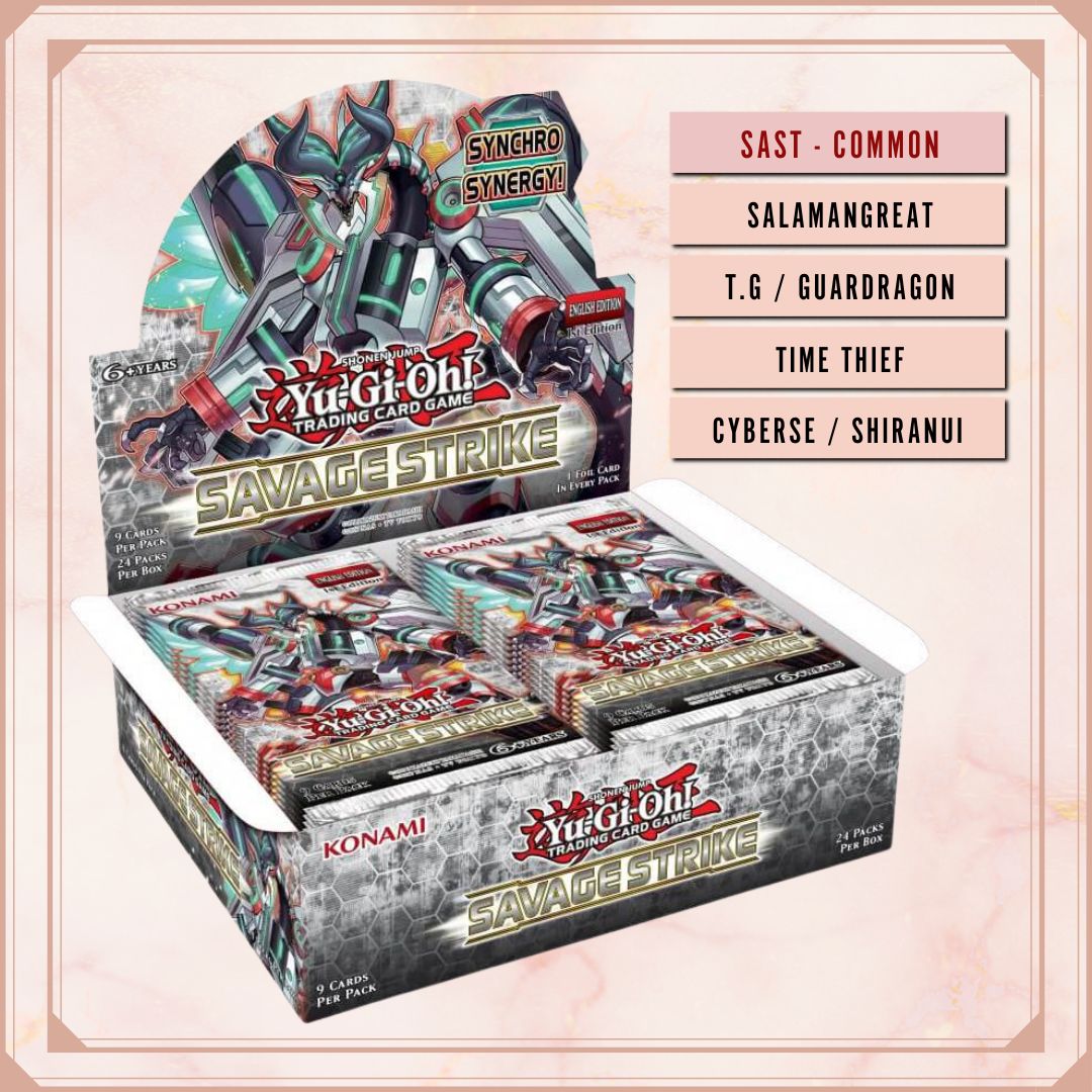 Yugioh! Savage Strike Singles (SAST - Common) 1st/Unli Edition