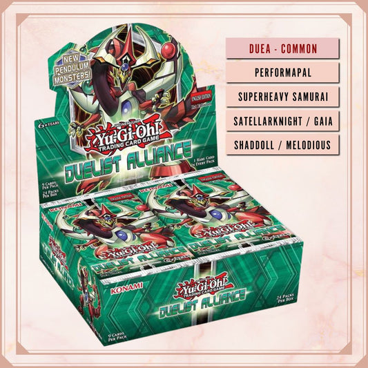 Yugioh! Duelist Alliance Singles (DUEA - Common) 1st/Unli Edition